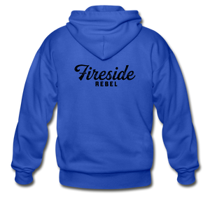 Gildan Heavy Blend Adult Zip Hoodie - royal blue