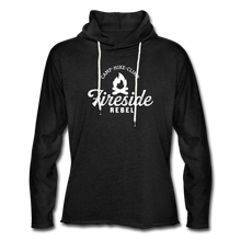 Load image into Gallery viewer, Unisex Lightweight Terry Hoodie - charcoal gray
