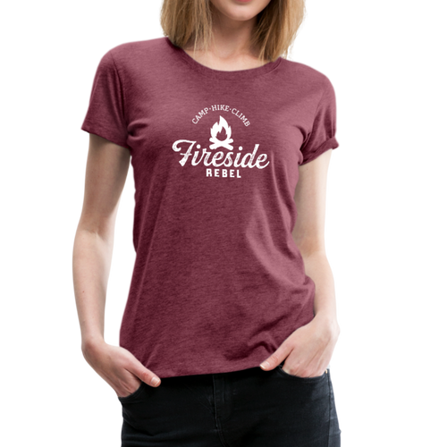 Women’s Premium T-Shirt - heather burgundy