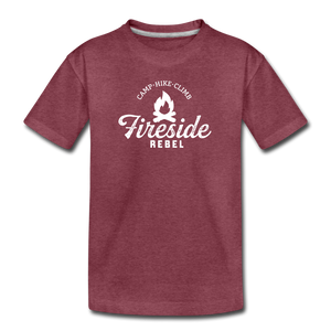 Kids' Premium T-Shirt - heather burgundy