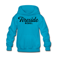 Load image into Gallery viewer, Kids&#39; Hoodie - turquoise
