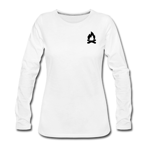 Women's Premium Long Sleeve T-Shirt - white