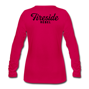 Women's Premium Long Sleeve T-Shirt - dark pink