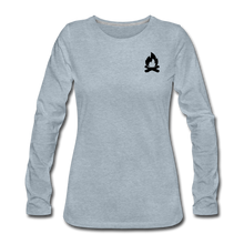 Load image into Gallery viewer, Women&#39;s Premium Long Sleeve T-Shirt - heather ice blue
