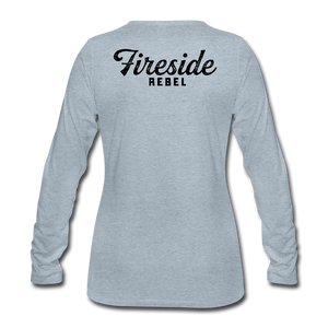 Women's Premium Long Sleeve T-Shirt - heather ice blue