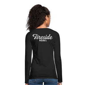 Women's Premium Long Sleeve T-Shirt - black