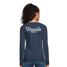 Load image into Gallery viewer, Women&#39;s Premium Long Sleeve T-Shirt - navy
