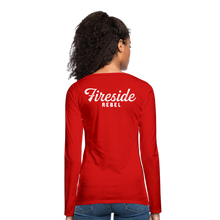 Load image into Gallery viewer, Women&#39;s Premium Long Sleeve T-Shirt - red
