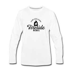 Men's Premium Long Sleeve T-Shirt - white