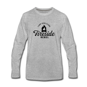 Men's Premium Long Sleeve T-Shirt - heather gray