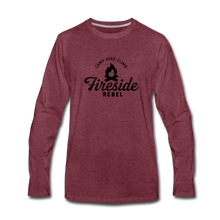 Load image into Gallery viewer, Men&#39;s Premium Long Sleeve T-Shirt - heather burgundy
