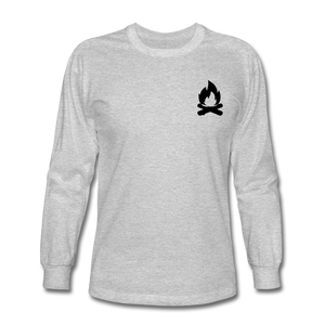 Men's Long Sleeve T-Shirt - heather gray