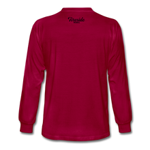 Load image into Gallery viewer, Men&#39;s Long Sleeve T-Shirt - dark red
