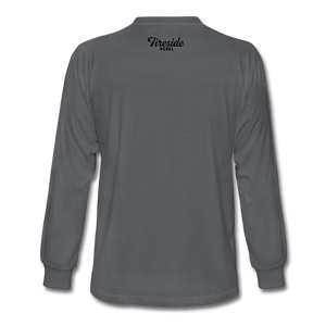 Men's Long Sleeve T-Shirt - charcoal