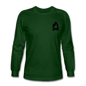 Men's Long Sleeve T-Shirt - forest green