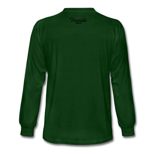 Men's Long Sleeve T-Shirt - forest green