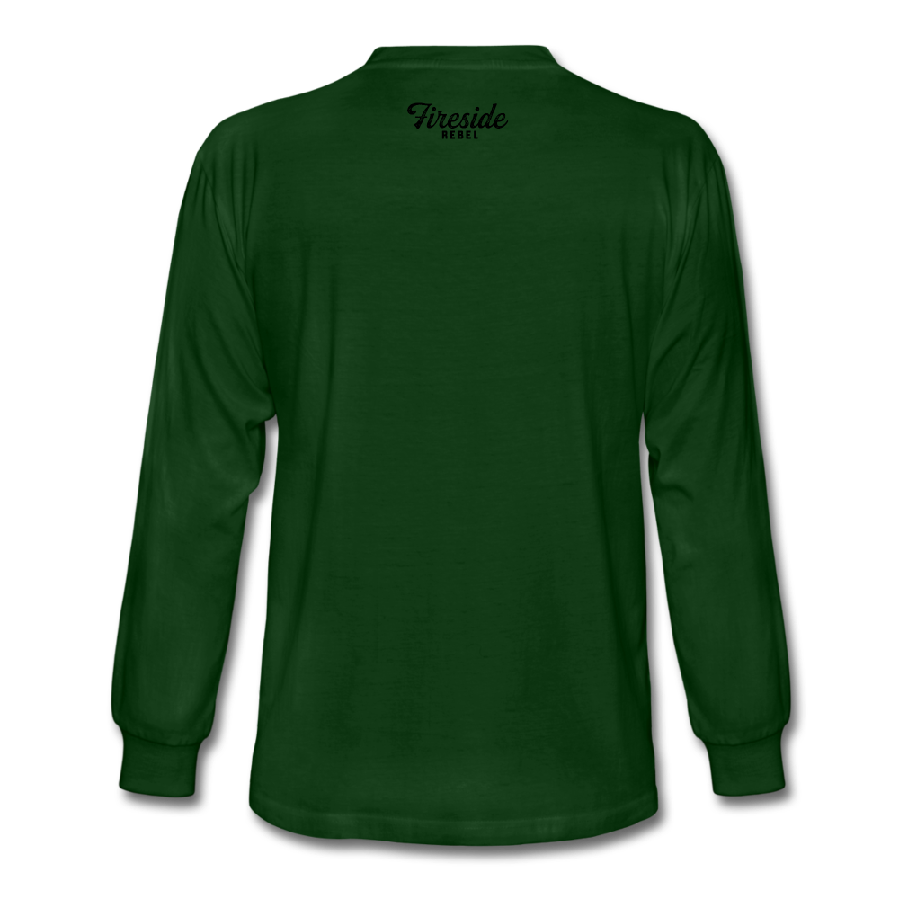 Men's Long Sleeve T-Shirt - forest green