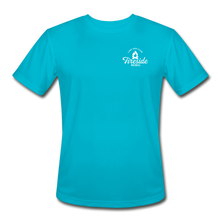 Load image into Gallery viewer, Men’s Moisture Wicking Performance T-Shirt - turquoise
