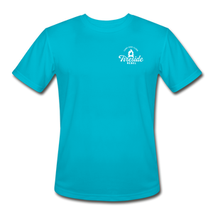 Men’s Moisture Wicking Performance T-Shirt - turquoise