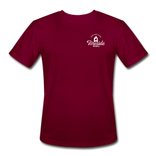 Load image into Gallery viewer, Men’s Moisture Wicking Performance T-Shirt - burgundy
