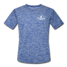 Load image into Gallery viewer, Men’s Moisture Wicking Performance T-Shirt - heather blue
